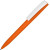 Ручка пластиковая soft-touch шариковая «Zorro» оранжевый/белый