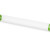 Футляр-туба пластиковый для ручки «Tube 2.0» прозрачный/зеленое яблоко