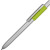 Ручка металлическая шариковая «Bobble» серый/зеленое яблоко