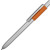 Ручка металлическая шариковая «Bobble» серый/оранжевый