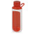 Бутылка для воды «Glendale» красный/белый