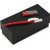 Подарочный набор «Uma Memory» с ручкой и флешкой красный, серебристый, белый