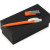 Подарочный набор «Uma Memory» с ручкой и флешкой оранжевый, серебристый, белый