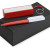 Подарочный набор Essentials Umbo с ручкой и зарядным устройством красный/белый