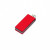 USB 2.0- флешка мини на 8 Гб с мини чипом в цветном корпусе красный
