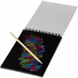 Цветной набор «Scratch»: блокнот, деревянная ручка