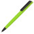 Ручка пластиковая soft-touch шариковая «Taper» зеленое яблоко/черный