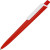Ручка пластиковая трехгранная шариковая «Lateen» красный/белый
