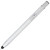 Ручка-стилус металлическая шариковая «Moneta» с анодированным покрытием серебристый