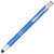 Ручка-стилус металлическая шариковая «Moneta» с анодированным покрытием синий/серебристый