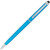 Ручка пластиковая шариковая «Valeria» ярко-синий/серебристый