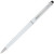 Ручка пластиковая шариковая «Valeria» белый/серебристый