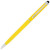 Ручка пластиковая шариковая «Valeria» желтый/серебристый