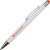 Ручка металлическая шариковая «Flowery» со стилусом белый/оранжевый