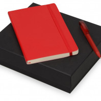 Подарочный набор Moleskine Amelie с блокнотом А5 Soft и ручкой
