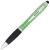 Ручка-стилус пластиковая шариковая «Nash» крапчатая зеленый/черный/серебристый