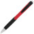 Ручка пластиковая шариковая «Tropical» красный/черный