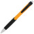 Ручка пластиковая шариковая «Tropical» оранжевый/черный