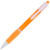 Ручка пластиковая шариковая «Trim» оранжевый/белый