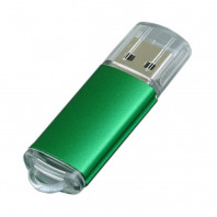 USB 2.0- флешка на 32 Гб с прозрачным колпачком