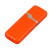 USB 2.0- флешка на 64 Гб с оригинальным колпачком оранжевый