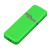 USB 2.0- флешка на 16 Гб с оригинальным колпачком зеленый