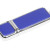 USB 2.0- флешка на 4 Гб компактной формы синий/серебристый