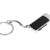 USB 2.0- флешка на 64 Гб с выдвижным механизмом и мини чипом серебристый/черный