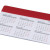 Коврик для мыши «Chart» с календарем красный