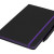 Блокнот А5 «Noir Edge» черный/пурпурный