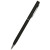 Ручка металлическая шариковая «Palermo», софт-тач черный/серебристый