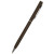 Ручка металлическая шариковая «Palermo», софт-тач коричневый/серебристый
