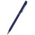 Ручка металлическая шариковая «Palermo», софт-тач темно-синий/серебристый
