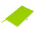 Бизнес-блокнот GRACY на резинке, формат А5, в линейку зеленое яблоко