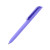 Ручка шариковая FLOW PURE c покрытием soft touch и прозрачным клипом сиреневый