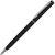 Ручка металлическая шариковая «Атриум софт-тач» черный/серебристый