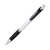 Ручка пластиковая шариковая «Turbo» белый/черный