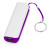 Портативное зарядное устройство «Basis», 2000 mAh белый/фиолетовый