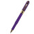 Ручка пластиковая шариковая «Monaco» фиолетовый/золотистый