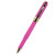 Ручка пластиковая шариковая «Monaco» ярко-розовый/золотистый