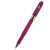 Ручка пластиковая шариковая «Monaco» пурпурный/золотистый