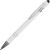 Ручка-стилус металлическая шариковая «Sway» soft-touch белый/серебристый
