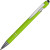 Ручка-стилус металлическая шариковая «Sway» soft-touch зеленое яблоко/серебристый