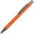 Ручка металлическая soft-touch шариковая «Tender» оранжевый/серый