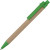 Ручка картонная шариковая «Эко 3.0» светло-коричневый/зеленый