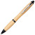 Ручка шариковая «Nash» из бамбука натуральный/черный