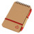 Блокнот «Masai» с шариковой ручкой бежевый, красный