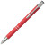 Ручка металлическая шариковая «Moneta» с антискользящим покрытием красный