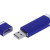 USB 3.0- флешка промо на 64 Гб прямоугольной классической формы синий