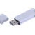 USB 3.0- флешка промо на 32 Гб прямоугольной классической формы серебристый